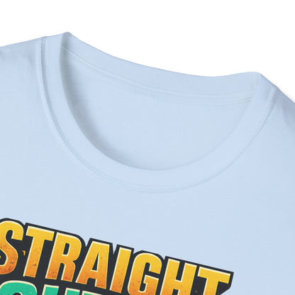 Straight Outta Patience Unisex T-Shirt - Funny Graphic Tee for Men and Women, Gift for Birthdays, Anniversaries, Casual Wear, Humor Fashion