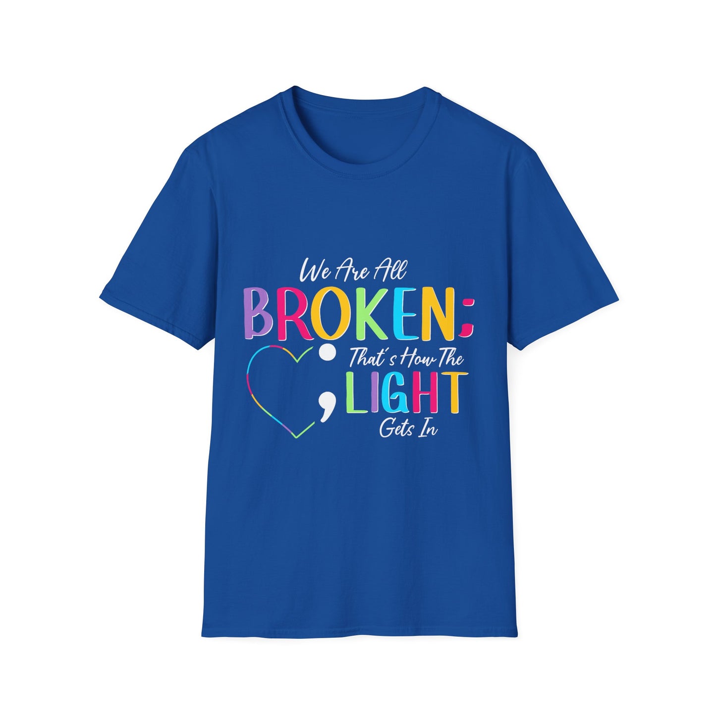 Broken Light Inspirational T-Shirt