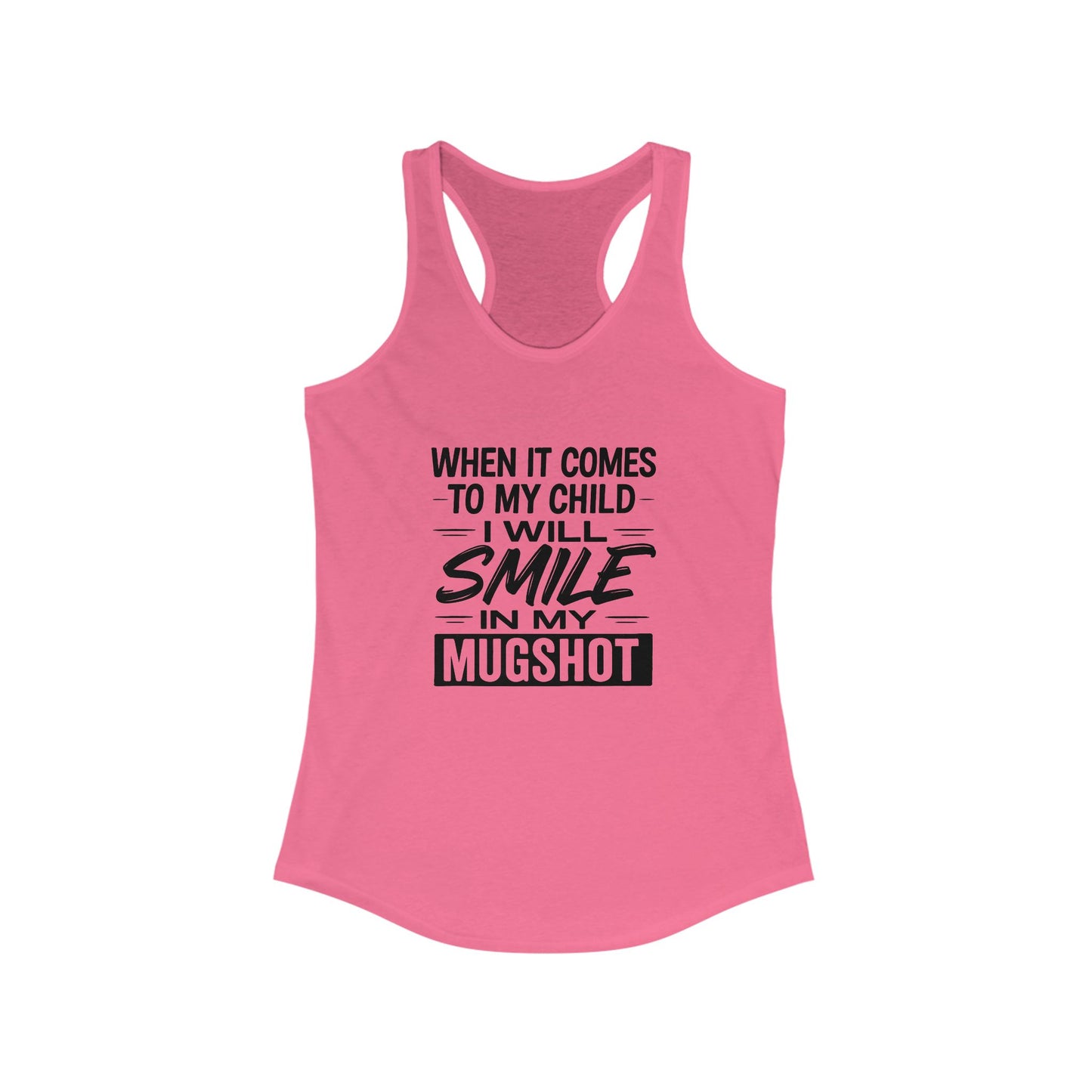Funny Mugshot Mom Tank Top, Gifts for Mothers, Parenting Humor Shirt, Summer Workout Top, Casual Women's Wear