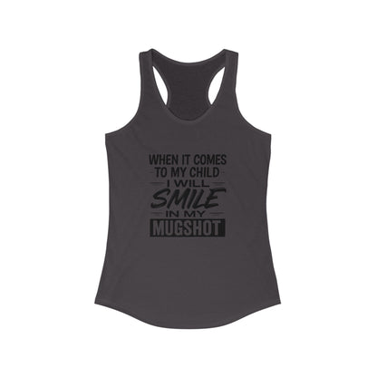 Funny Mugshot Mom Tank Top, Gifts for Mothers, Parenting Humor Shirt, Summer Workout Top, Casual Women's Wear