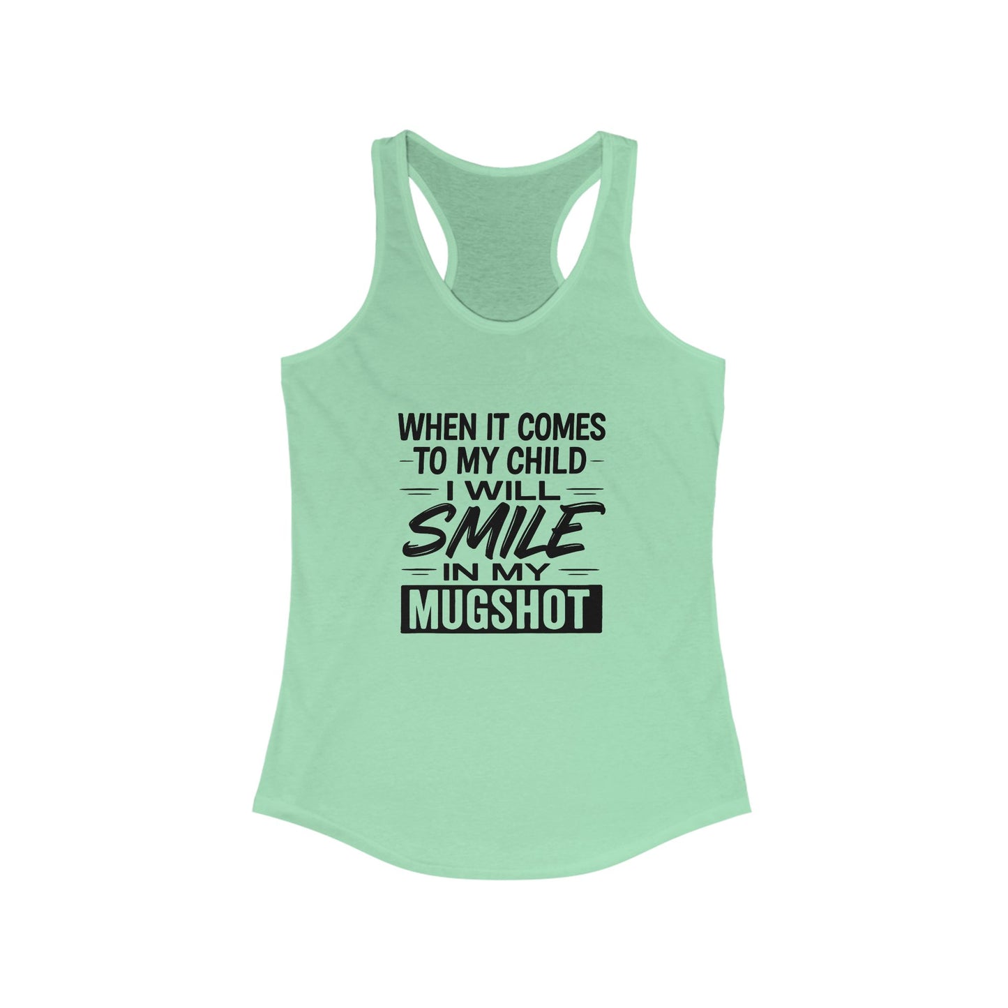 Funny Mugshot Mom Tank Top, Gifts for Mothers, Parenting Humor Shirt, Summer Workout Top, Casual Women's Wear