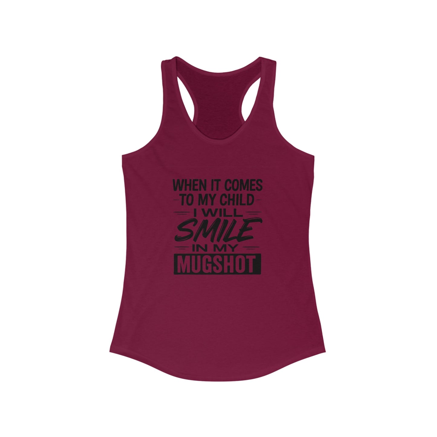 Funny Mugshot Mom Tank Top, Gifts for Mothers, Parenting Humor Shirt, Summer Workout Top, Casual Women's Wear