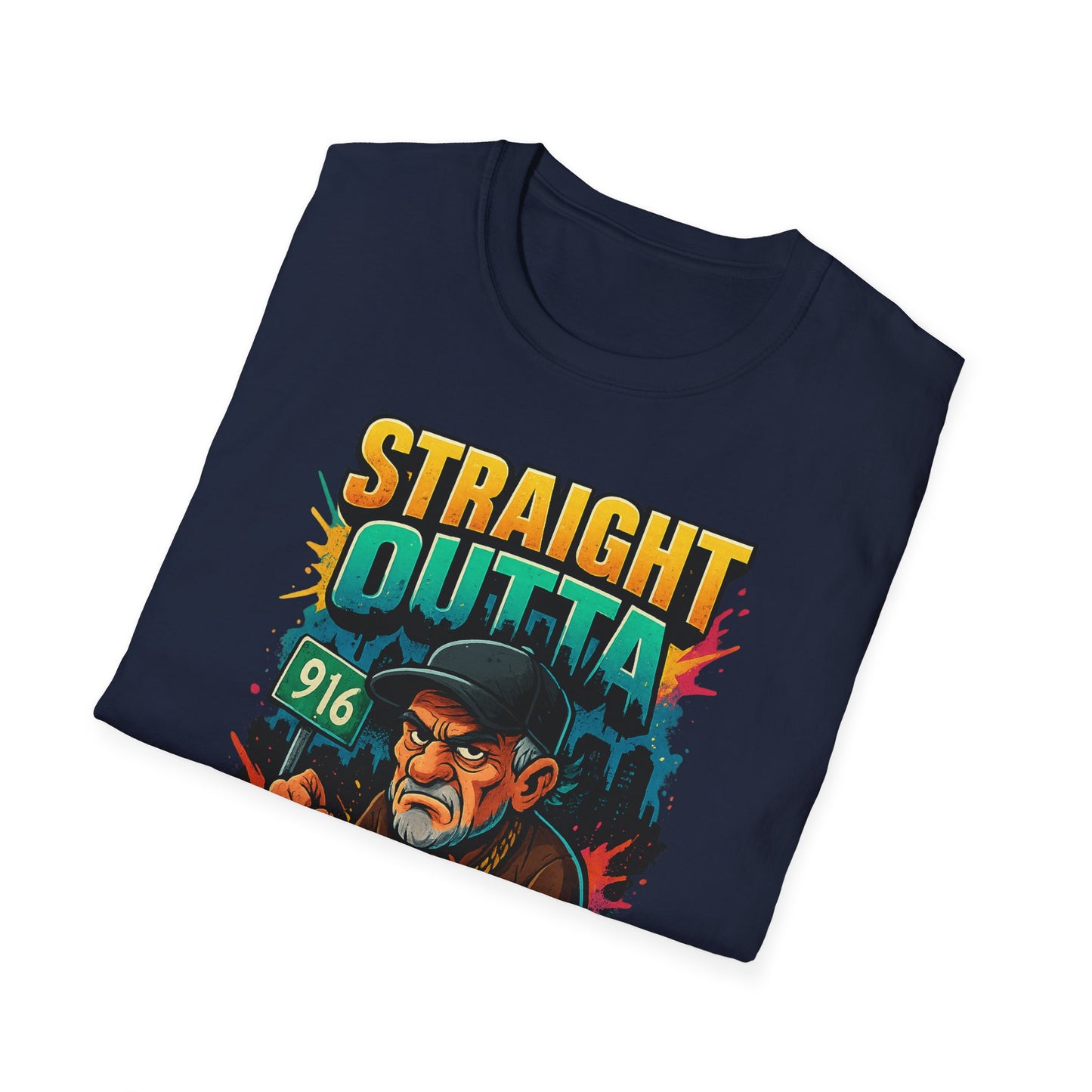 Straight Outta Patience Unisex T-Shirt - Funny Graphic Tee for Men and Women, Gift for Birthdays, Anniversaries, Casual Wear, Humor Fashion