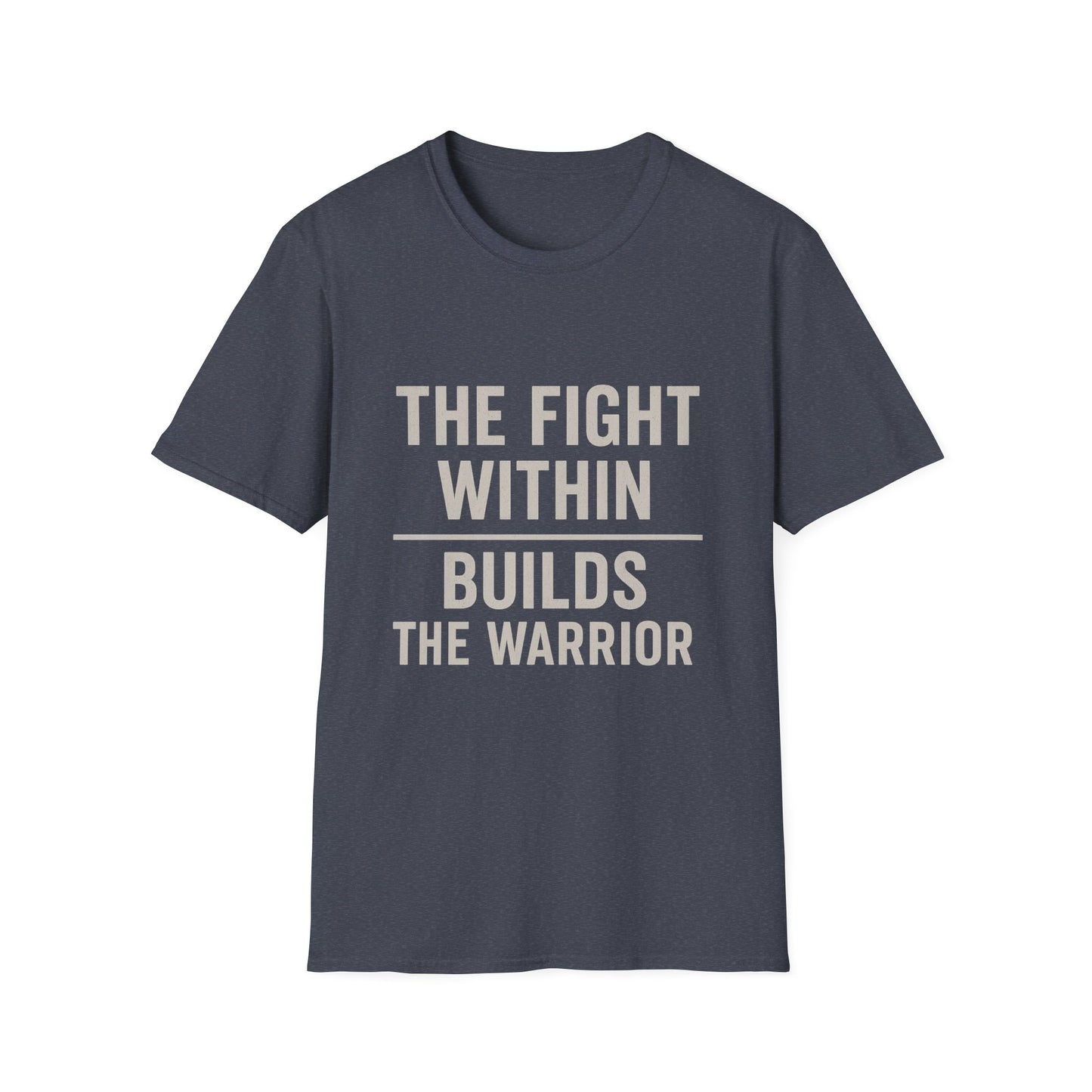 Warrior Spirit T-Shirt - Motivational Shirt, Inspirational Gift, Relaxed Fit Tee, Casual Wear, Fitness Apparel
