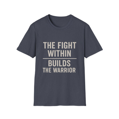 Warrior Spirit T-Shirt - Motivational Shirt, Inspirational Gift, Relaxed Fit Tee, Casual Wear, Fitness Apparel