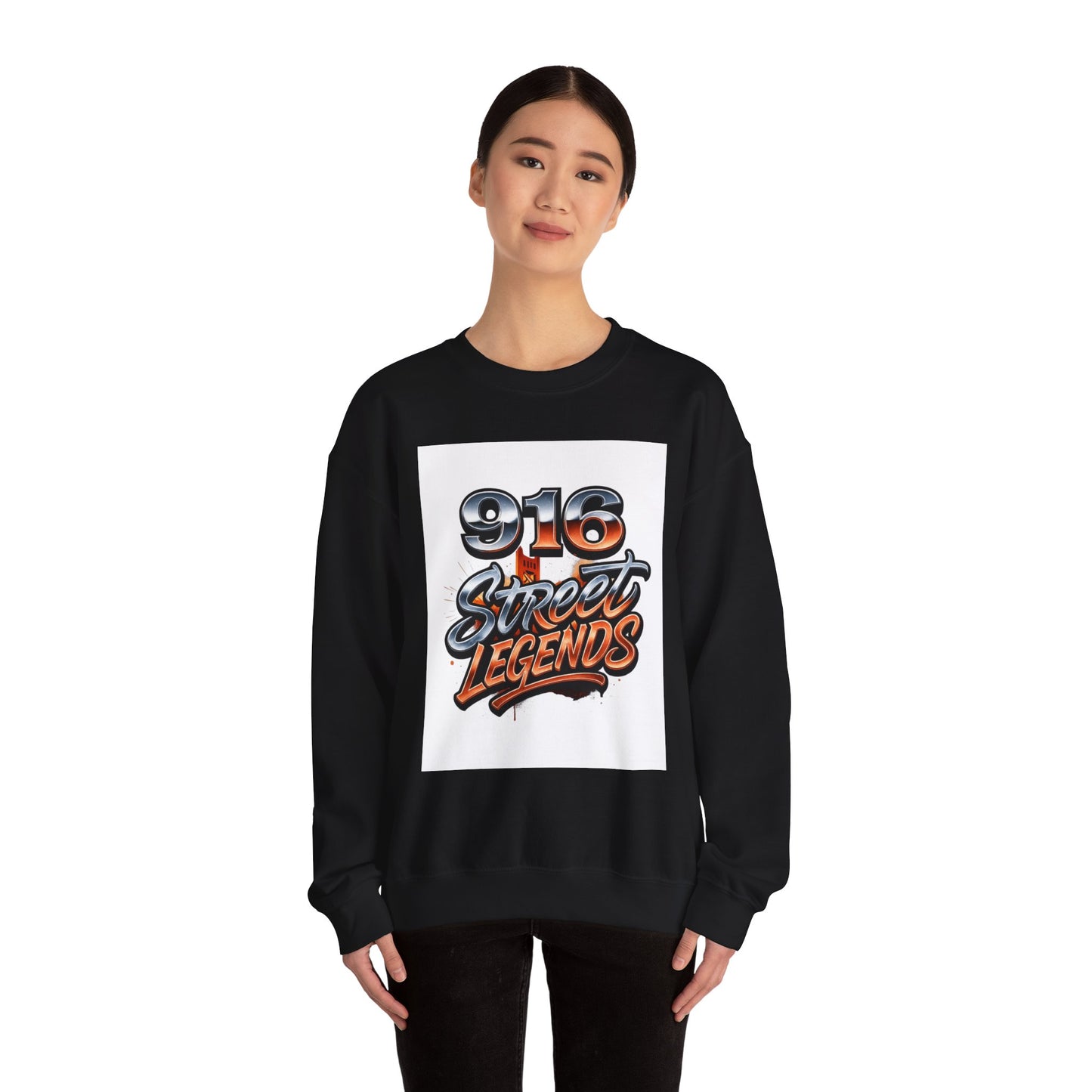 Street Legends Unisex Crewneck Sweatshirt, Urban Fashion, Cozy Streetwear, Gift for Him/Her, Casual Layering
