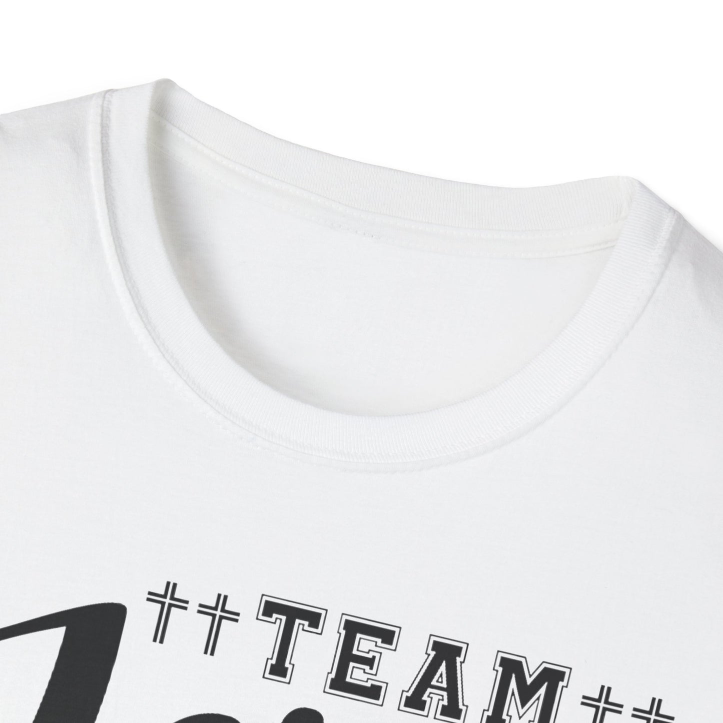 Team Jesus Unisex Softstyle T-Shirt - Faith Hope Love Graphic Tee, Christian Apparel, Church Event Wear, Gift for Believers, [...]