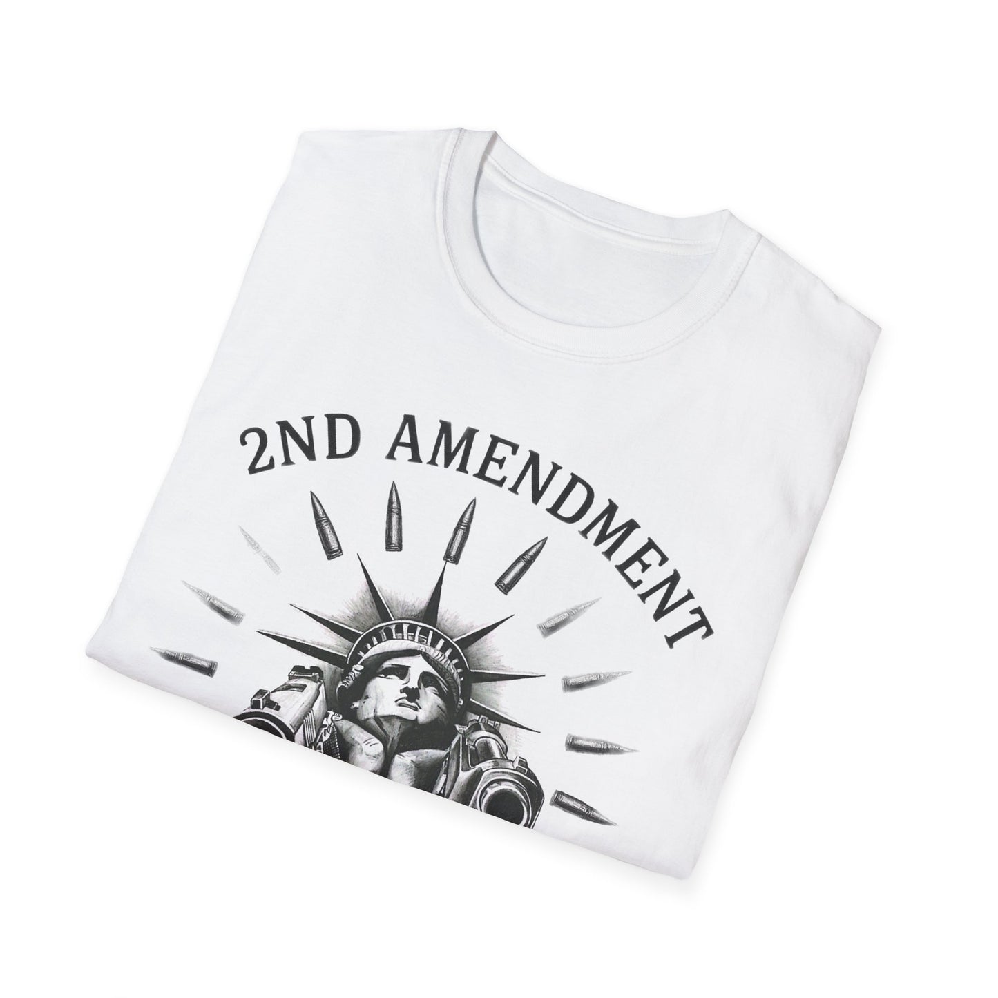 T-Shirt - Bad Ass American Liberty 2nd Amendment Patriot Tee