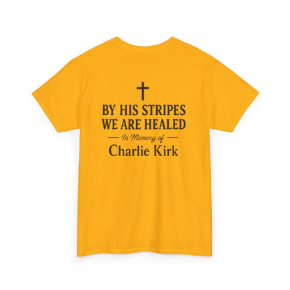 Unisex Tribute Tee - Honor His Legacy, In Memory of Loved Ones, Comfort Wear for Memorials, Faith-Based Apparel, Support Causes