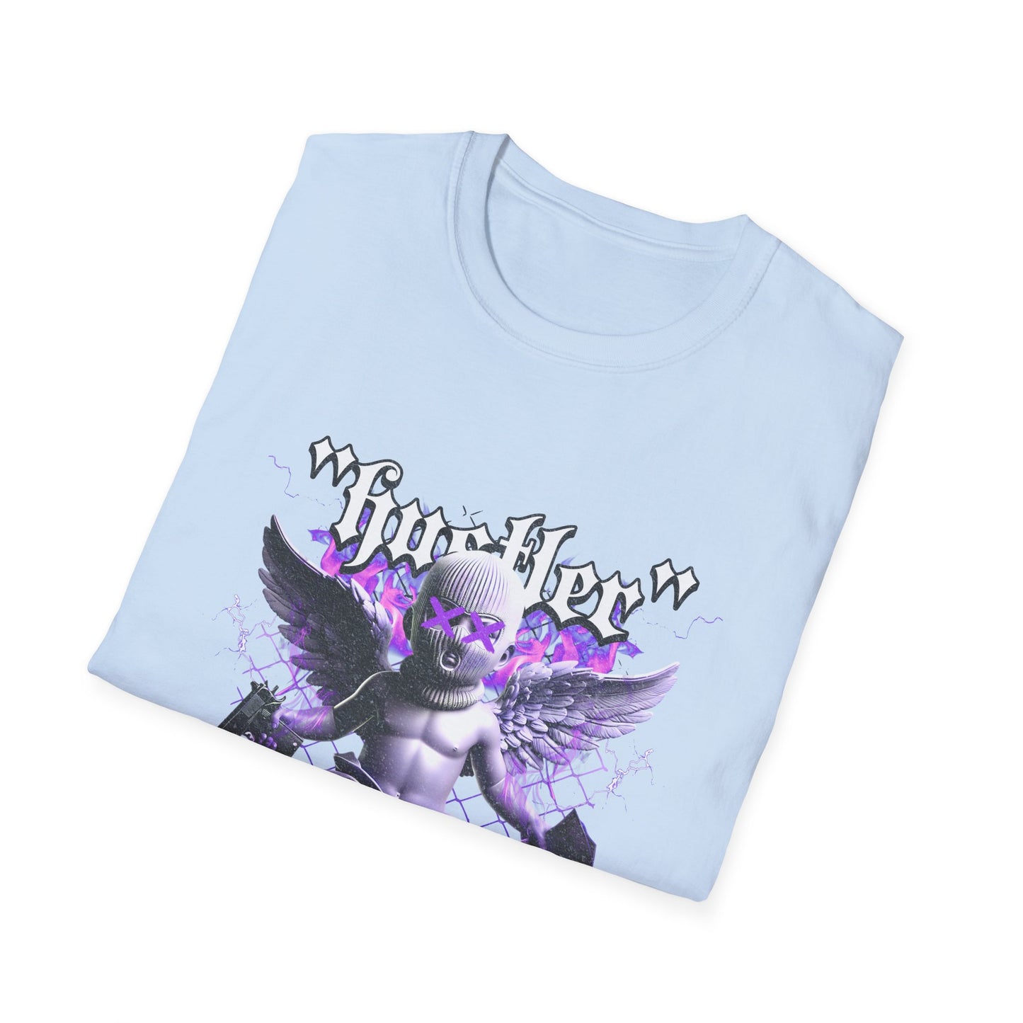 Vibrant Graphic Tee for Music Lovers, Unisex Softstyle T-Shirt, Casual Wear, Gift for Him/Her, Streetwear, Celebration Outfit