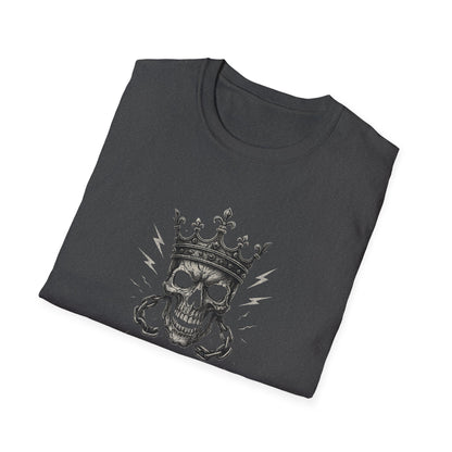 Skull Crown Unisex T-Shirt, Rule Yourself Apparel, Edgy Graphic Tee, Streetwear, Self-Empowerment Gift