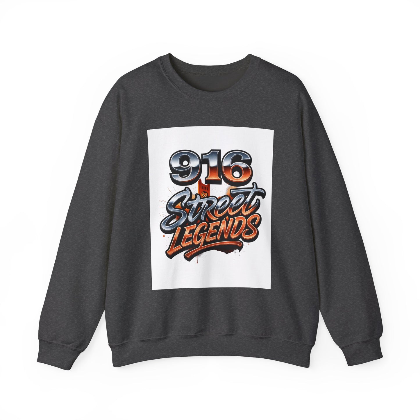Street Legends Unisex Crewneck Sweatshirt, Urban Fashion, Cozy Streetwear, Gift for Him/Her, Casual Layering
