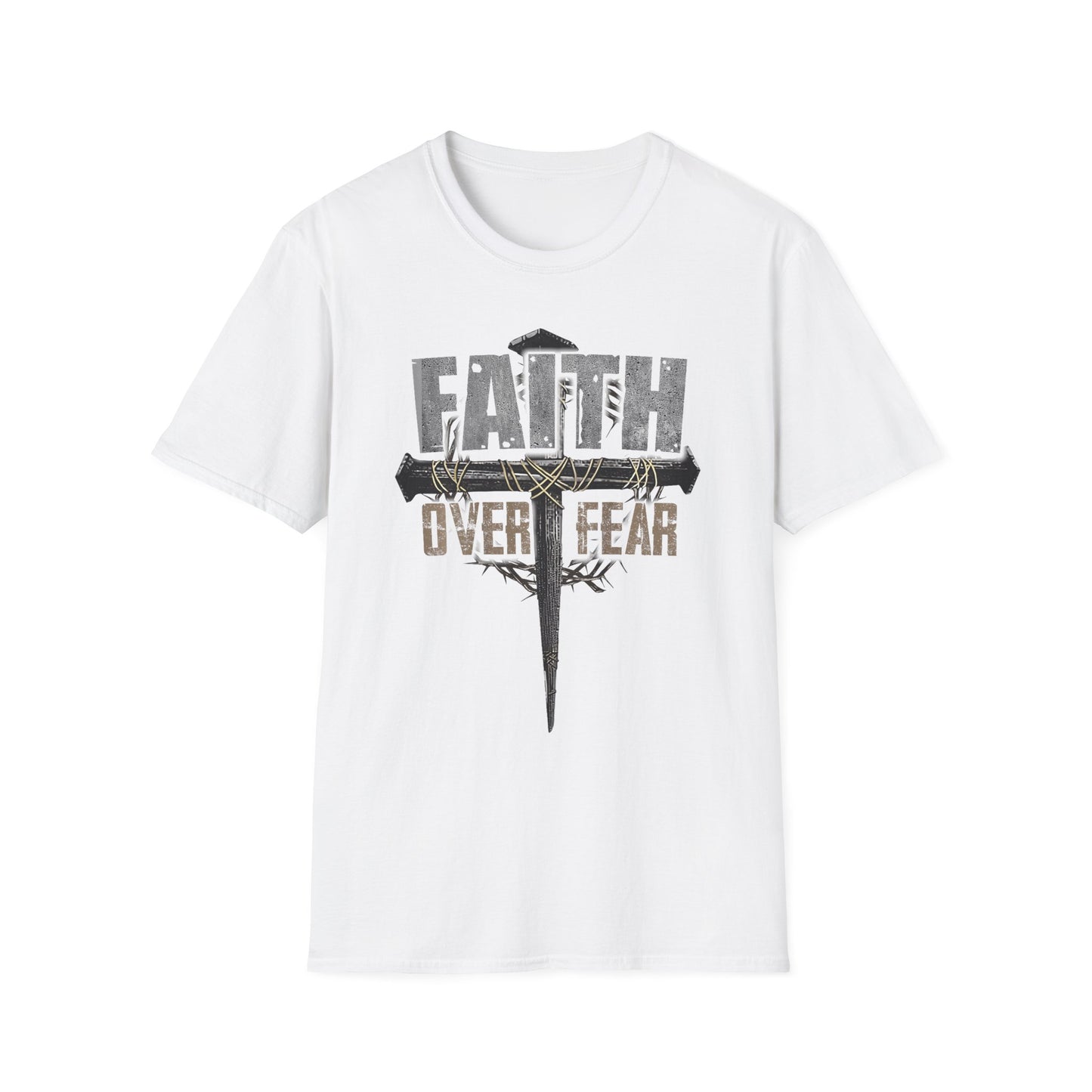 Faith Over Fear Unisex Softstyle T-Shirt | Motivational Tee for Everyday Wear, Inspirational Shirt, Gift for Friends, Christian [...]