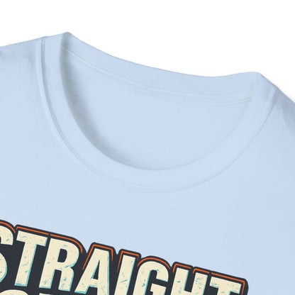 Unisex Graphic T-Shirt, Funny Quote Tee, Straight Outta Patience Shirt, Casual Wear, Gifts for Him/Her