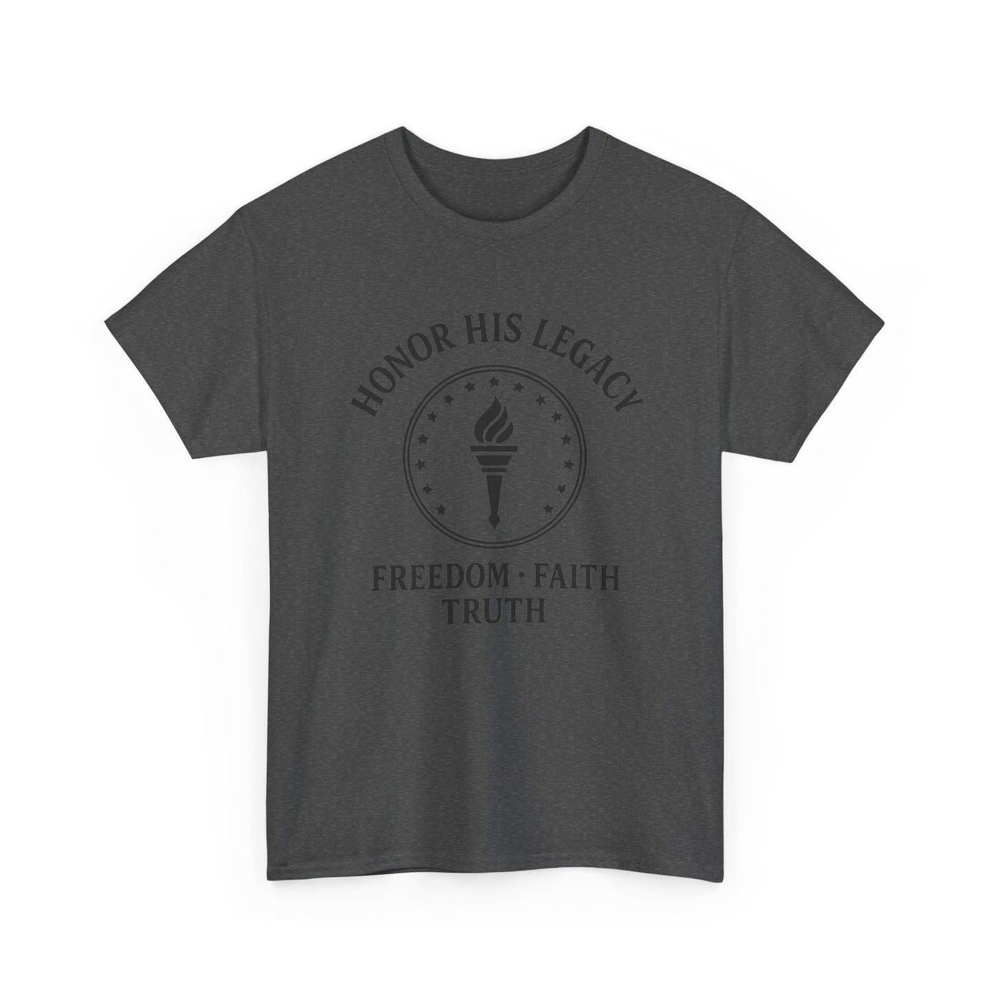 Unisex Tribute Tee - Honor His Legacy, In Memory of Loved Ones, Comfort Wear for Memorials, Faith-Based Apparel, Support Causes