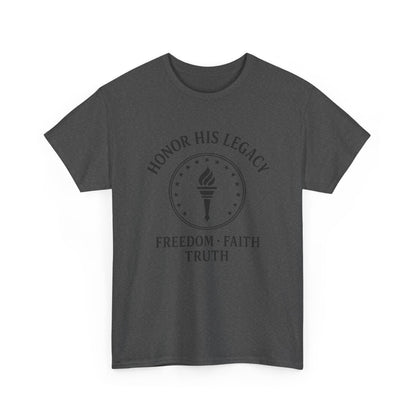 Unisex Tribute Tee - Honor His Legacy, In Memory of Loved Ones, Comfort Wear for Memorials, Faith-Based Apparel, Support Causes