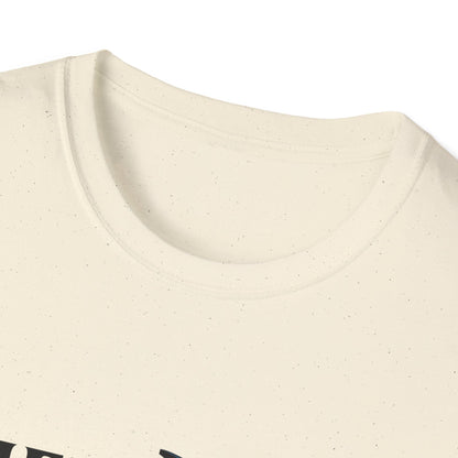 Funny Graphic Tee, Unisex Softstyle T-Shirt with Bat Design, Perfect for Halloween, Casual Wear, Gifts for Friends, Statement Shirt