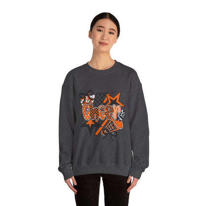 Cheer Squad Sweatshirt, Cheerleader Gift, Cozy Crewneck, Sports Fan Apparel, School Spirit Clothing, Team Spirit Wear