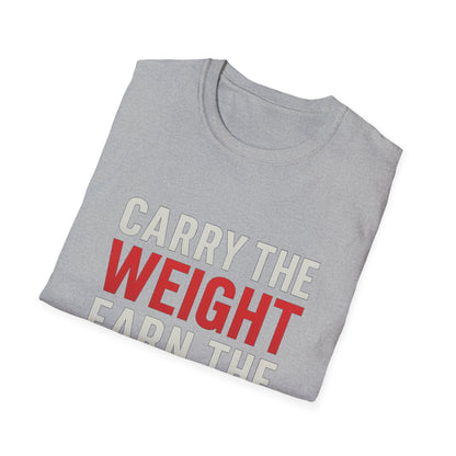 Strength Motivational T-Shirt, Gym Wear, Workout Top, Fitness Gift, Unisex Casual Tee