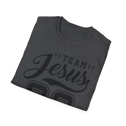 Team Jesus Unisex Softstyle T-Shirt - Faith Hope Love Graphic Tee, Christian Apparel, Church Event Wear, Gift for Believers, [...]