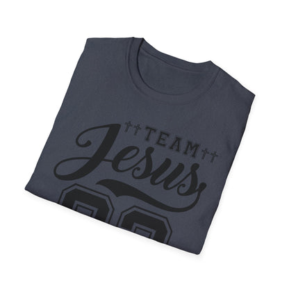 Team Jesus Unisex Softstyle T-Shirt - Faith Hope Love Graphic Tee, Christian Apparel, Church Event Wear, Gift for Believers, [...]