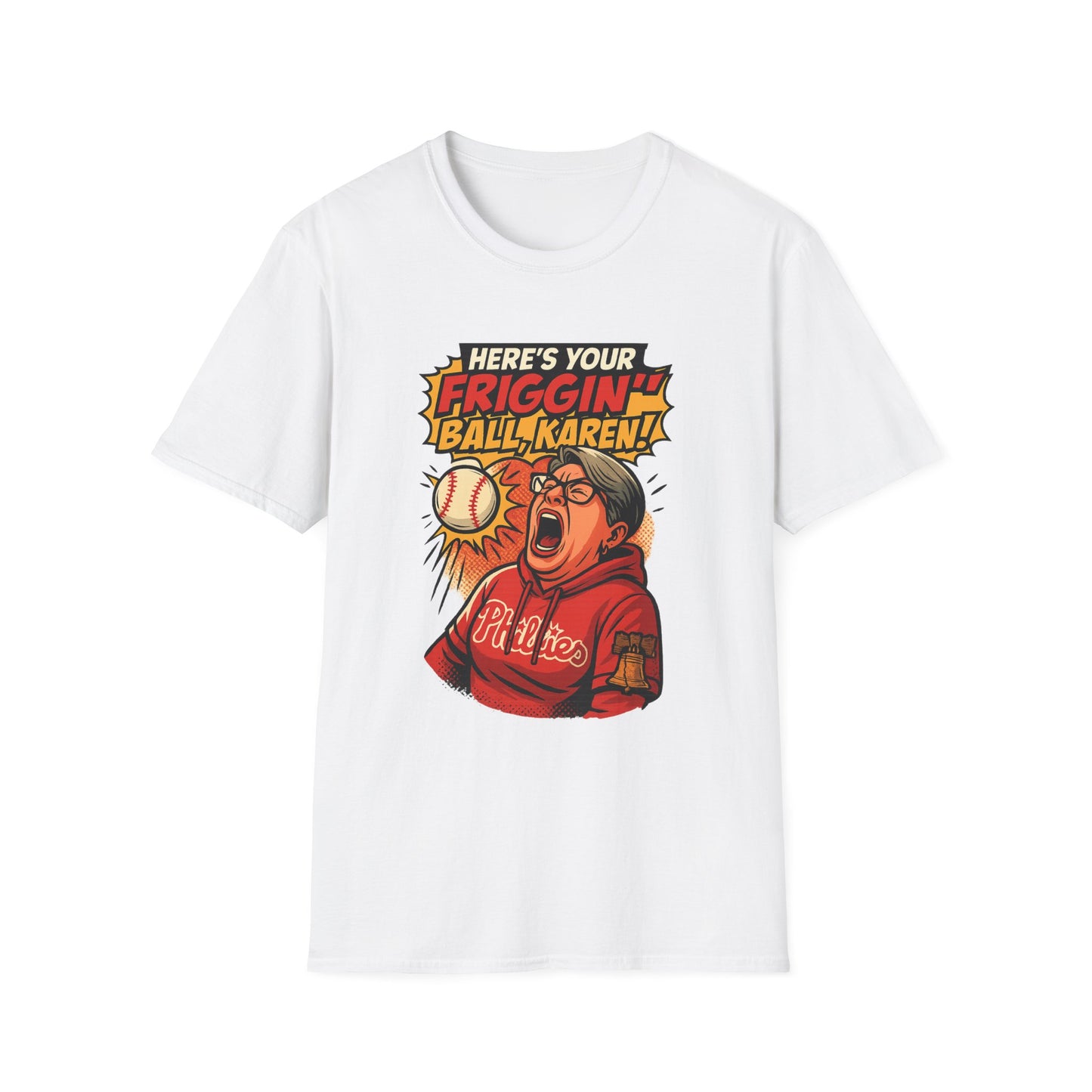 Funny Unisex T-Shirt, Baseball Fan Gift, Karen Humor Tee, Sports Enthusiast Apparel, Quirky Everyday Wear