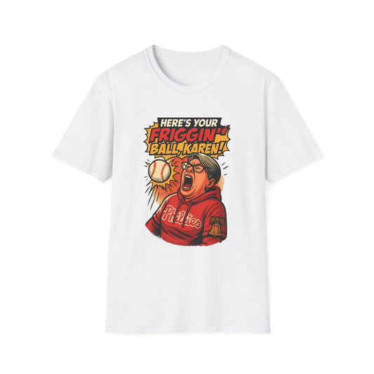 Funny Unisex T-Shirt, Baseball Fan Gift, Karen Humor Tee, Sports Enthusiast Apparel, Quirky Everyday Wear