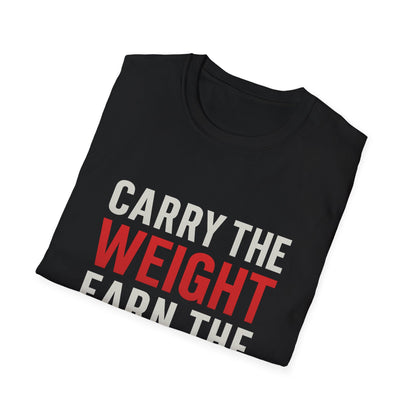 Strength Motivational T-Shirt, Gym Wear, Workout Top, Fitness Gift, Unisex Casual Tee