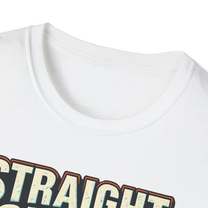 Unisex Graphic T-Shirt, Funny Quote Tee, Straight Outta Patience Shirt, Casual Wear, Gifts for Him/Her