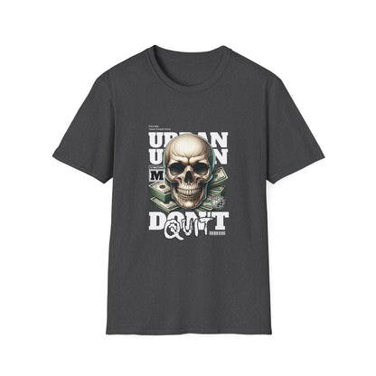 Urban Skull Graphic T-Shirt, Casual Style, Unisex Tee, Festival Wear, Gift for Friends, Streetwear, Halloween Fashion
