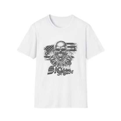 Skull Mage Unisex Softstyle T-Shirt | Cool Graphic Tee, Casual Wear, Gift for Him, Vintage Style, Music Festival