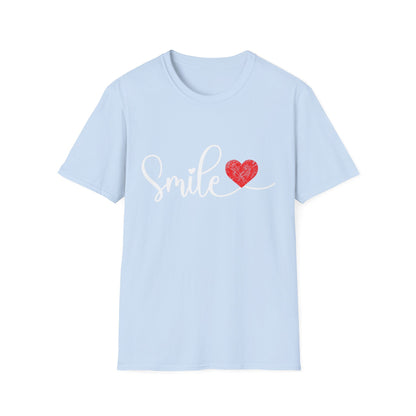 Smile Love Unisex Softstyle T-Shirt
