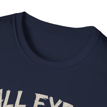 All Eyez on Me Skull Unisex T-Shirt | Casual Streetwear, Music Vibe Tee, Cool Graphic Apparel, Hip-Hop Fashion, Gift for Music Lovers