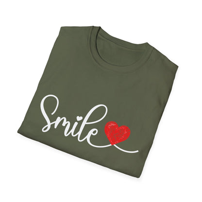 Smile Love Unisex Softstyle T-Shirt