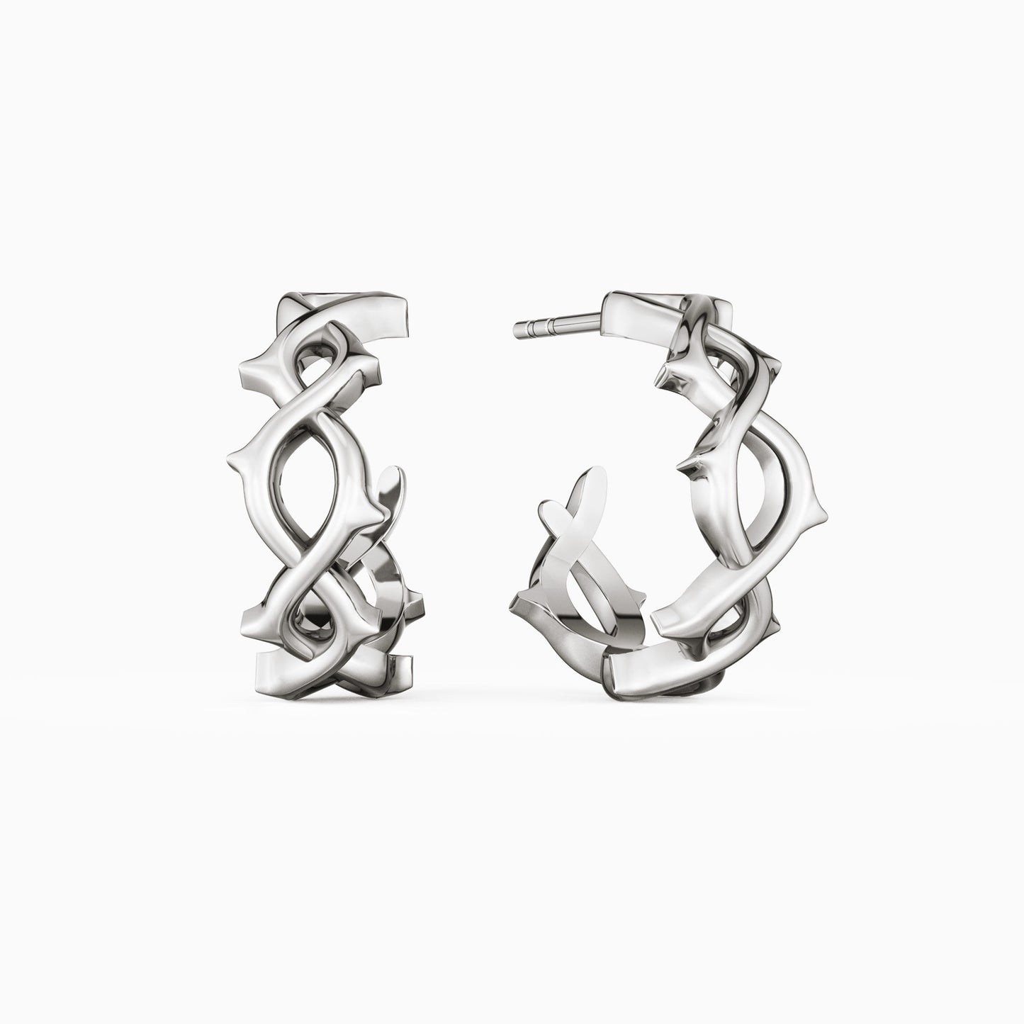 Thorns Hoop Earrings